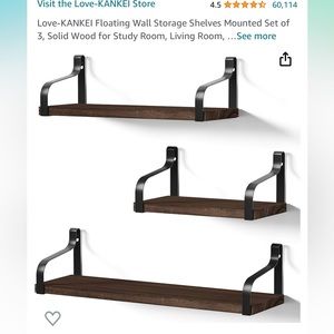 Lightweight wood board shelves